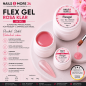 Preview: NAM24 - Flex Gel Rosa Klar Elastisch (5-250ml)
